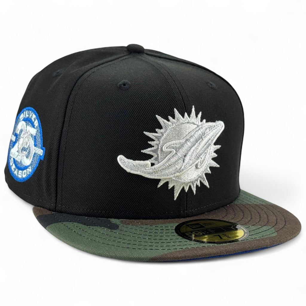 Miami Dolphins 🐬 DOLPH 🐬 New Era 59Fifty Fitted Hat - Black / Camo
