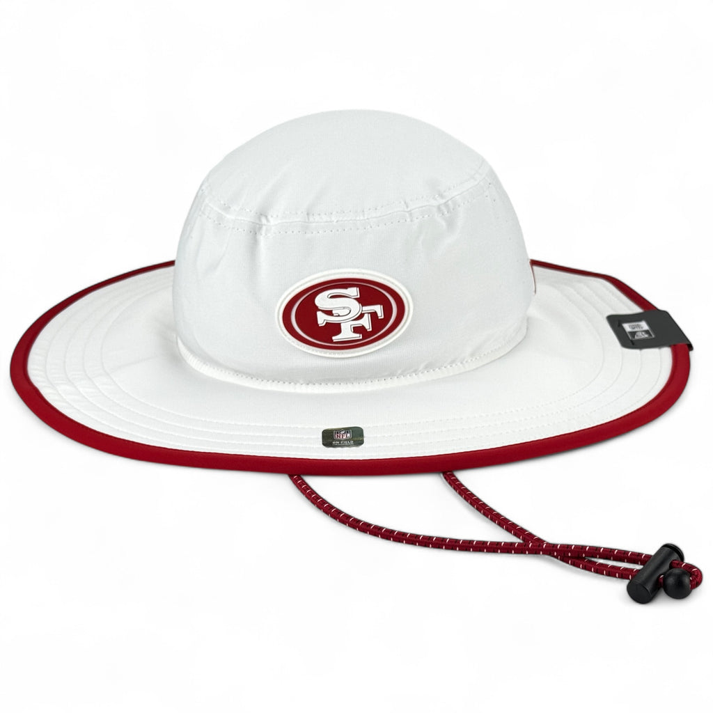 San Francisco 49ers New Era 2025 Training Panama Bucket Hat