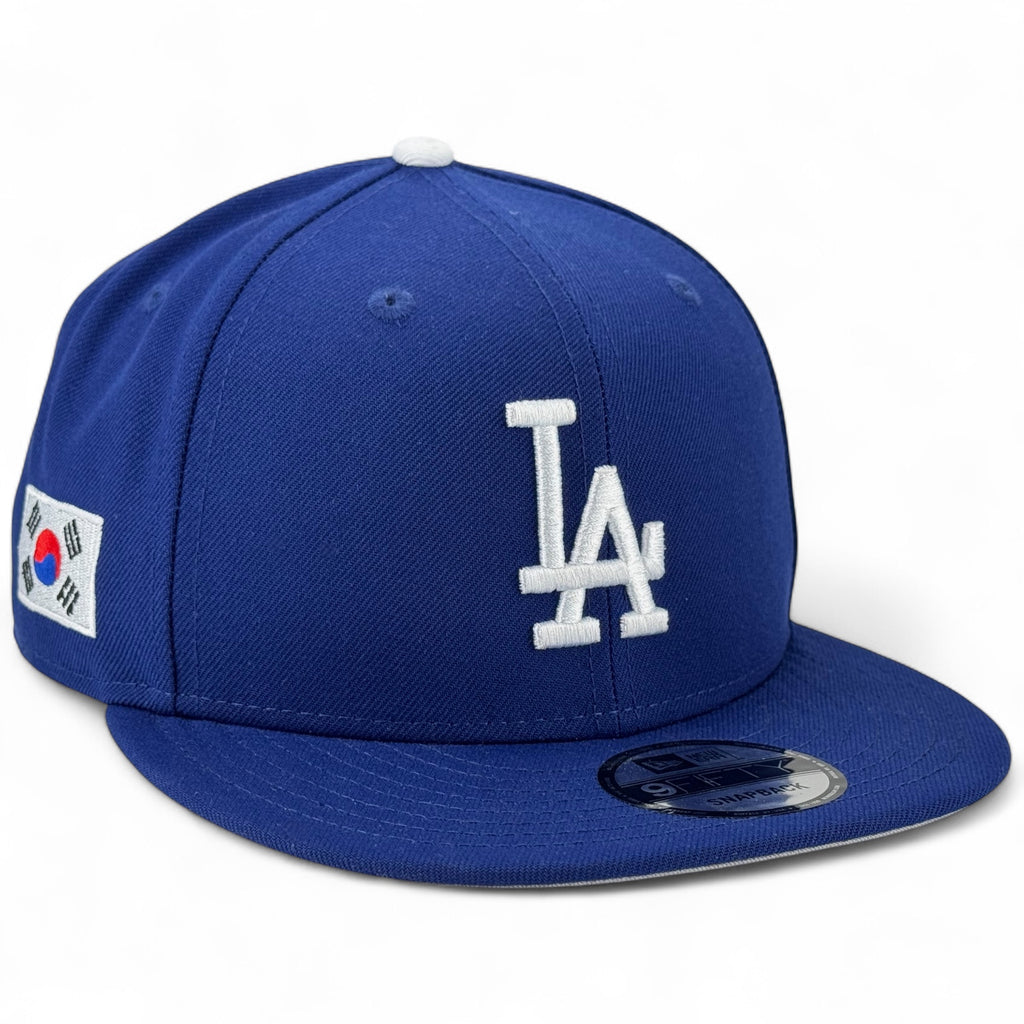 Los Angeles Dodgers South Korean Flag New Era 9FIFTY Snapback