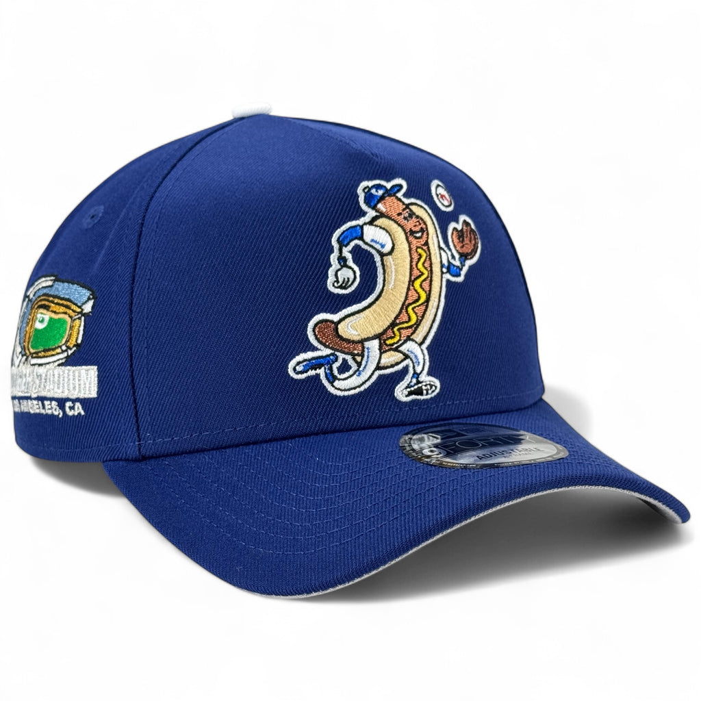 Los Angeles Dodgers Dodger Dog New Era 9Forty A-Frame Snapback Hat - Royal