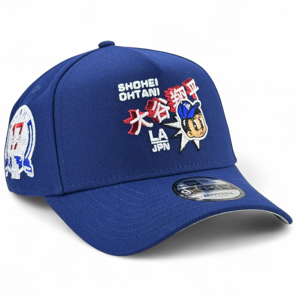 Los Angeles Dodgers "Ohtani Anime 17" New Era 9Forty A-Frame Snapback Hat - Royal