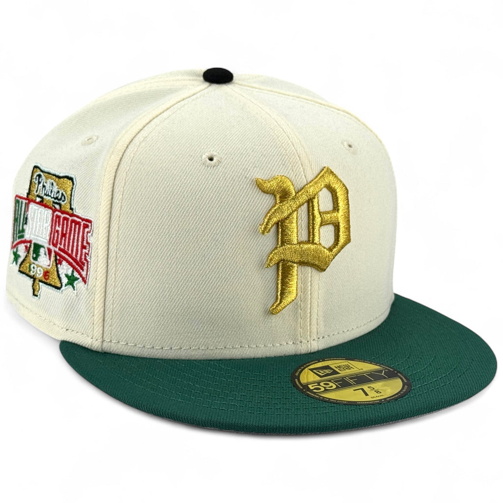 Philadelphia Phillies 🇲🇽 PLACITA OLVERA 🇲🇽 New Era 59Fifty Fitted Hat - Chrome White / Dark Green