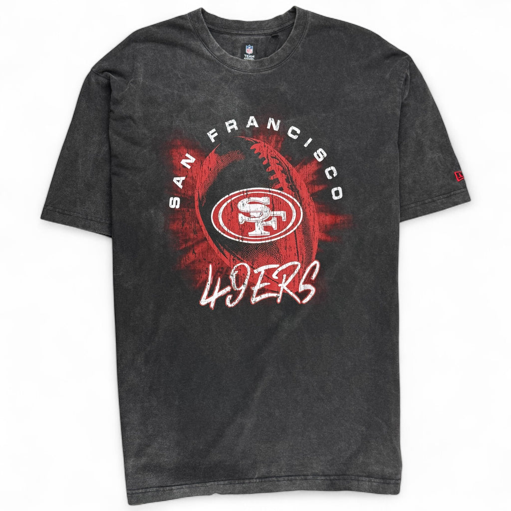 San Francisco 49ers Graphic Acid Wash New Era T-Shirt