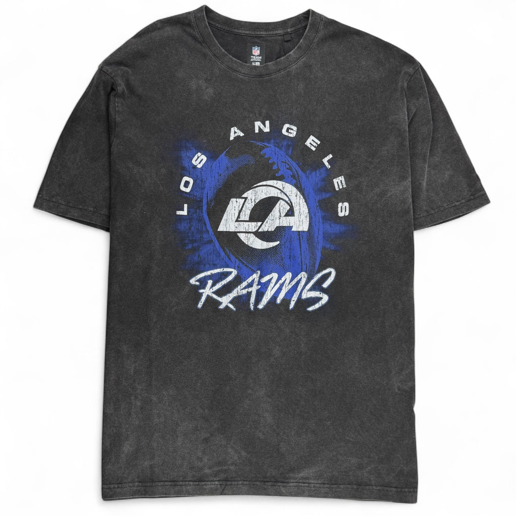 Los Angeles Rams Graphic Acid Wash New Era T-Shirt