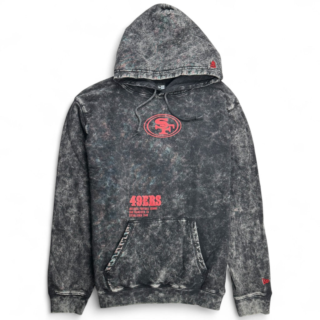 San Francisco 49ers Sport Classics New Era Washed Hoodie - Black
