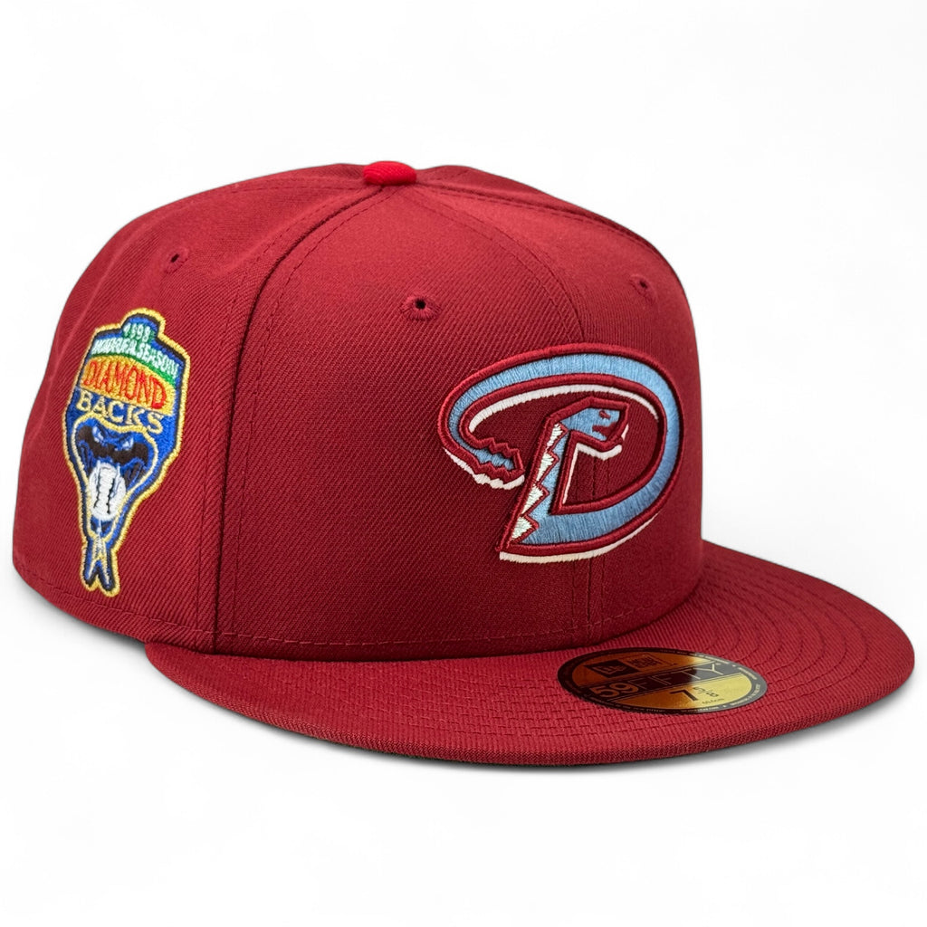 Arizona Diamondbacks 🇲🇽 SINALOA A SONRA 🇲🇽 New Era 59Fifty Fitted Hat - Brick Red