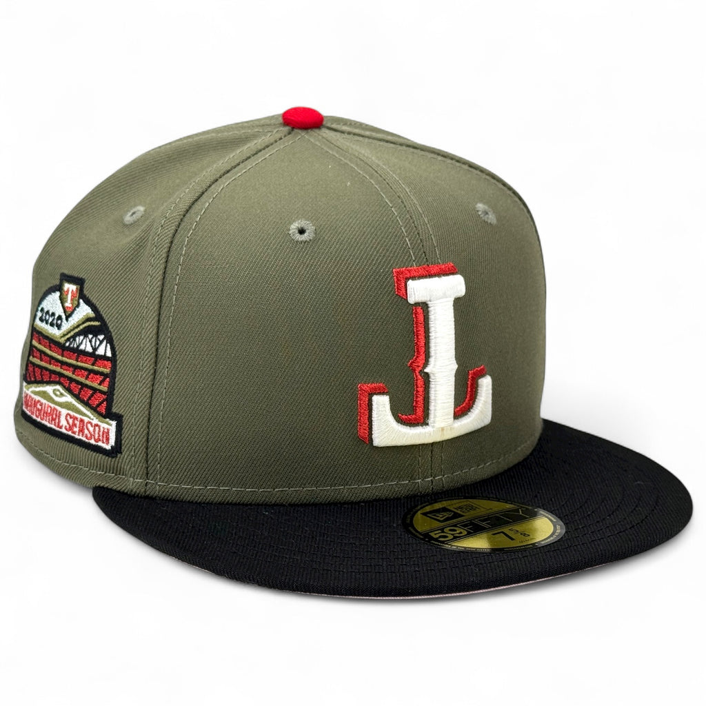Texas Rangers 🌵 TEXAS JACK 🌵 New Era 59Fifty Fitted Hat - Olive / Black