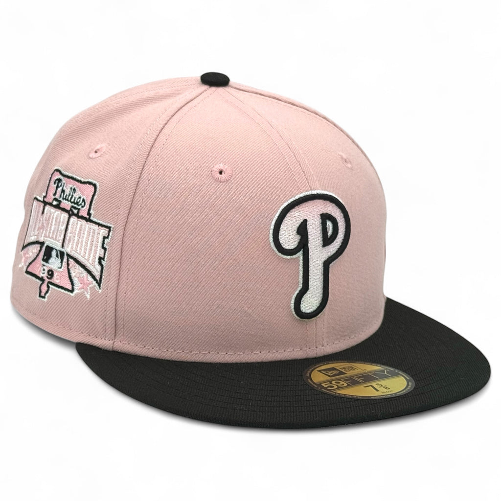 Philadelphia Phillies 🌸 POV PHILLIES 🌸 New Era 59Fifty Fitted Hat - Pink / Black