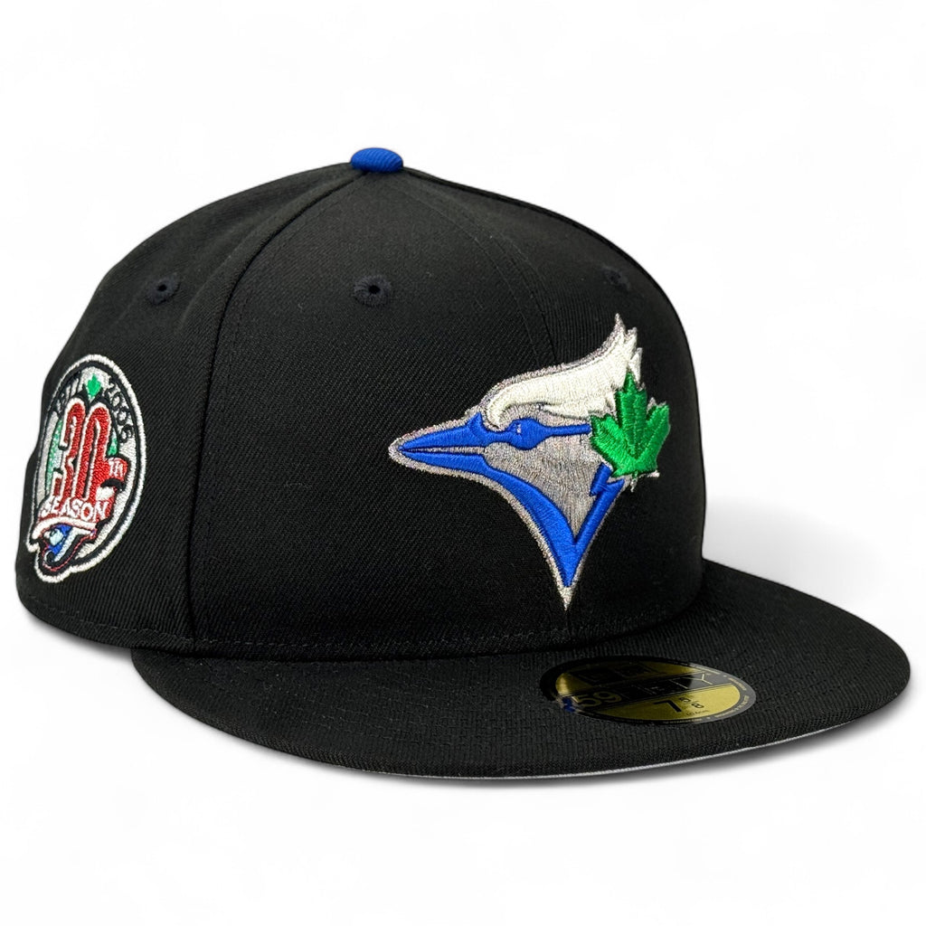 Toronto Blue Jays  💍🔪.CHUCK & TIFF 💍🔪 New Era 59Fifty Fitted Hat - Black