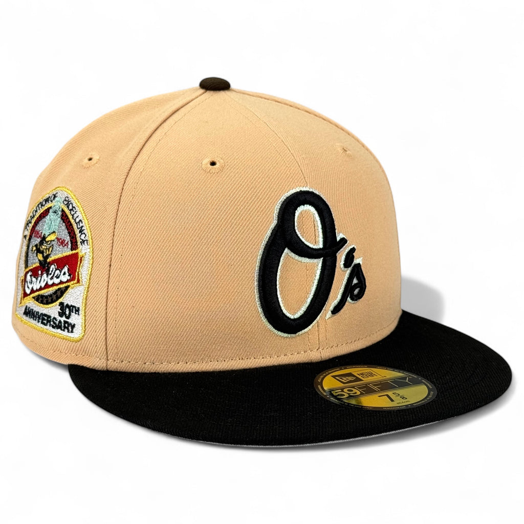 Baltimore Orioles 🕯️👁️ OUIJA O’S 👁️🕯️ New Era 59Fifty Fitted Hat - Candied Pecan / Black