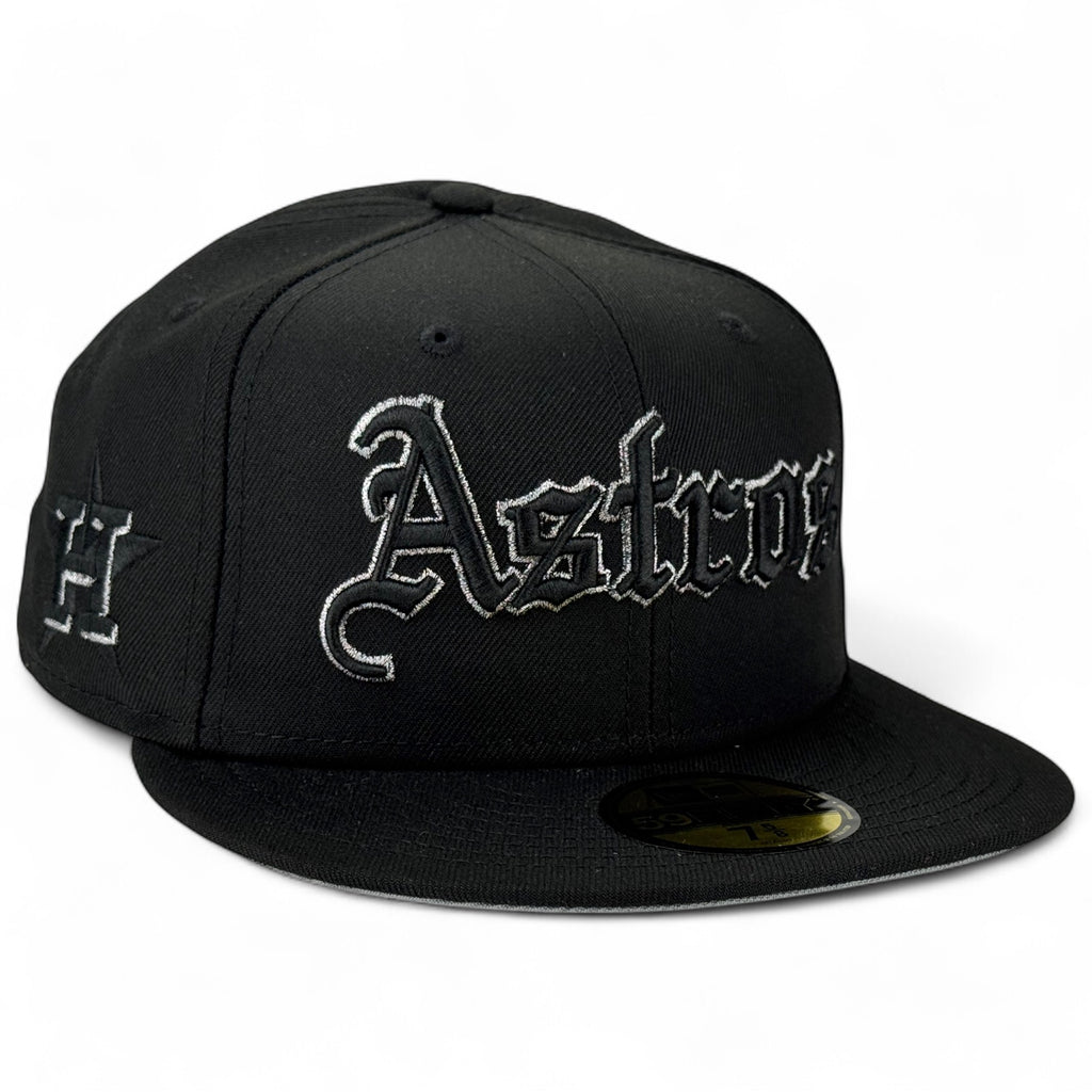 Houston Astros ☠️ GRIM REAPER ☠️ New Era 59Fifty Fitted Hat - Black
