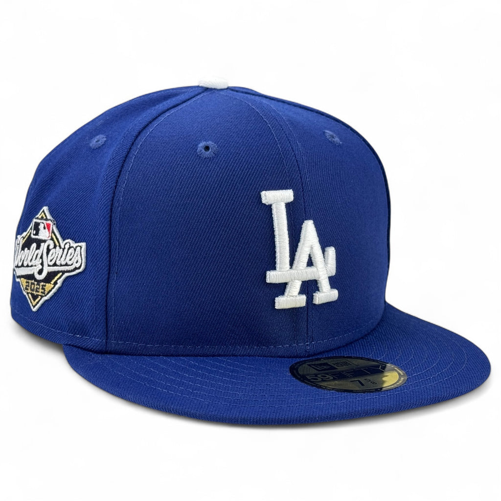 Los Angeles Dodgers 2025 World Series Authentic Collection New Era 59Fifty Fitted Hat - Royal