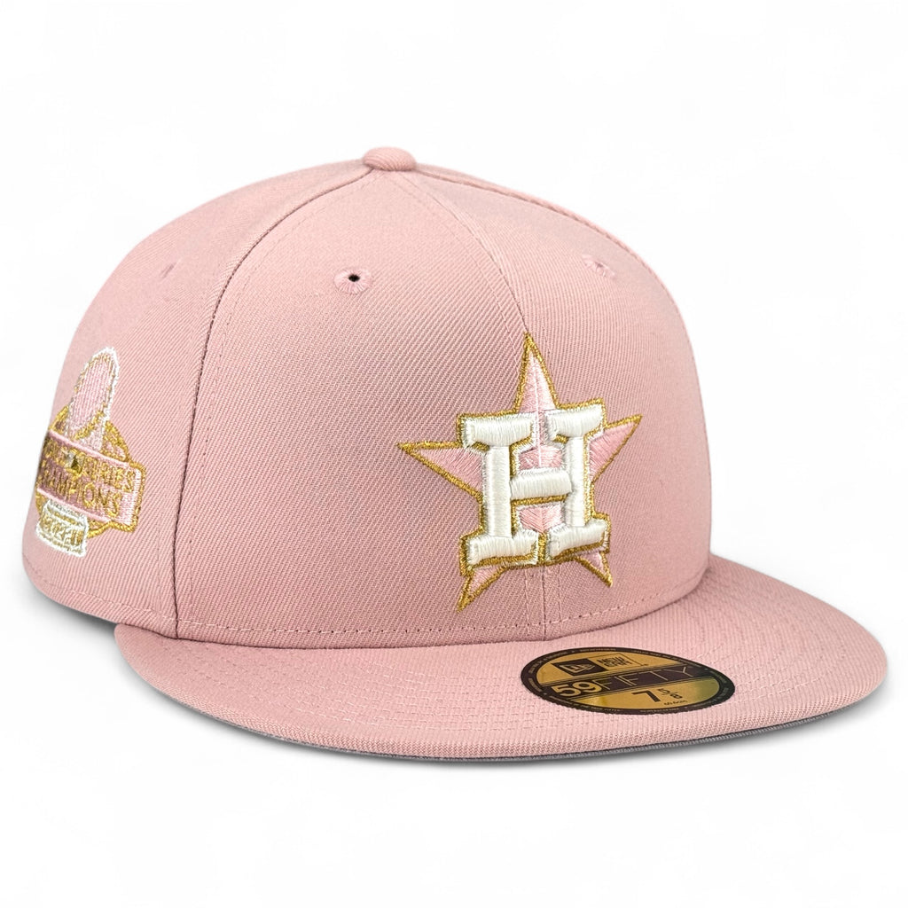 Houston Astros 🌸 HTOWN PINKTOBER 🌸 New Era 59Fifty Fitted Hat - Pink Rouge