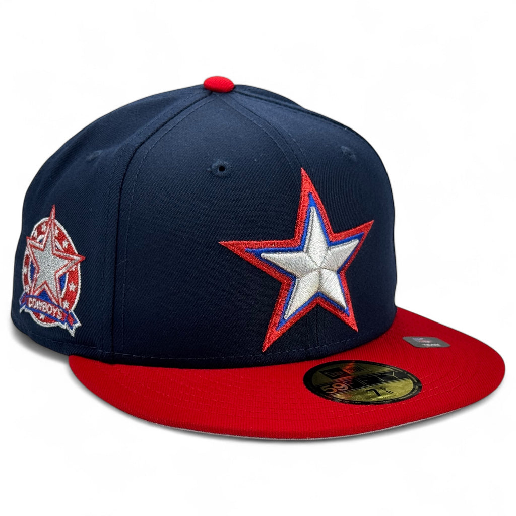 Dallas Cowboys ⭐️ 🇺🇸 CAPTAIN AMERICA’S TEAM 🇺🇸⭐️ New Era 59Fifty Fitted Hat - Navy / Red