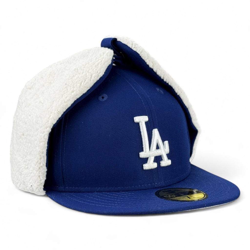 Los Angeles Dodgers Official Team Color Dog Ear 59FIFTY Fitted Hat - Royal Blue