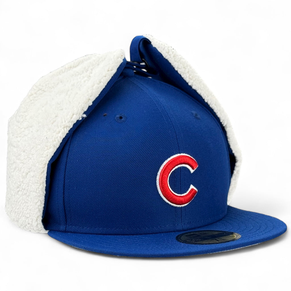 Chicago Cubs Official Team Color Dog Ear 59FIFTY Fitted Hat - Royal Blue