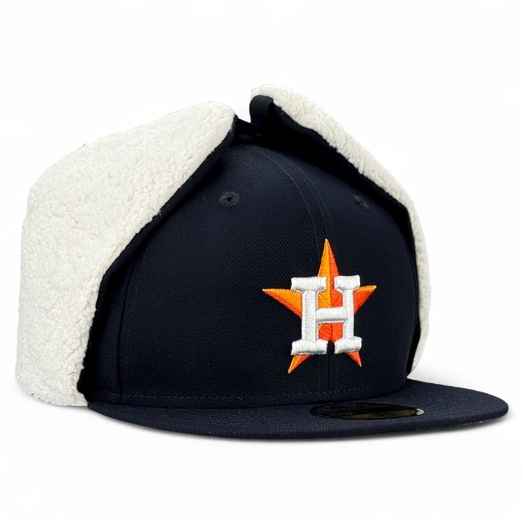 Houston Astros Official Team Color Dog Ear 59FIFTY Fitted Hat - Navy