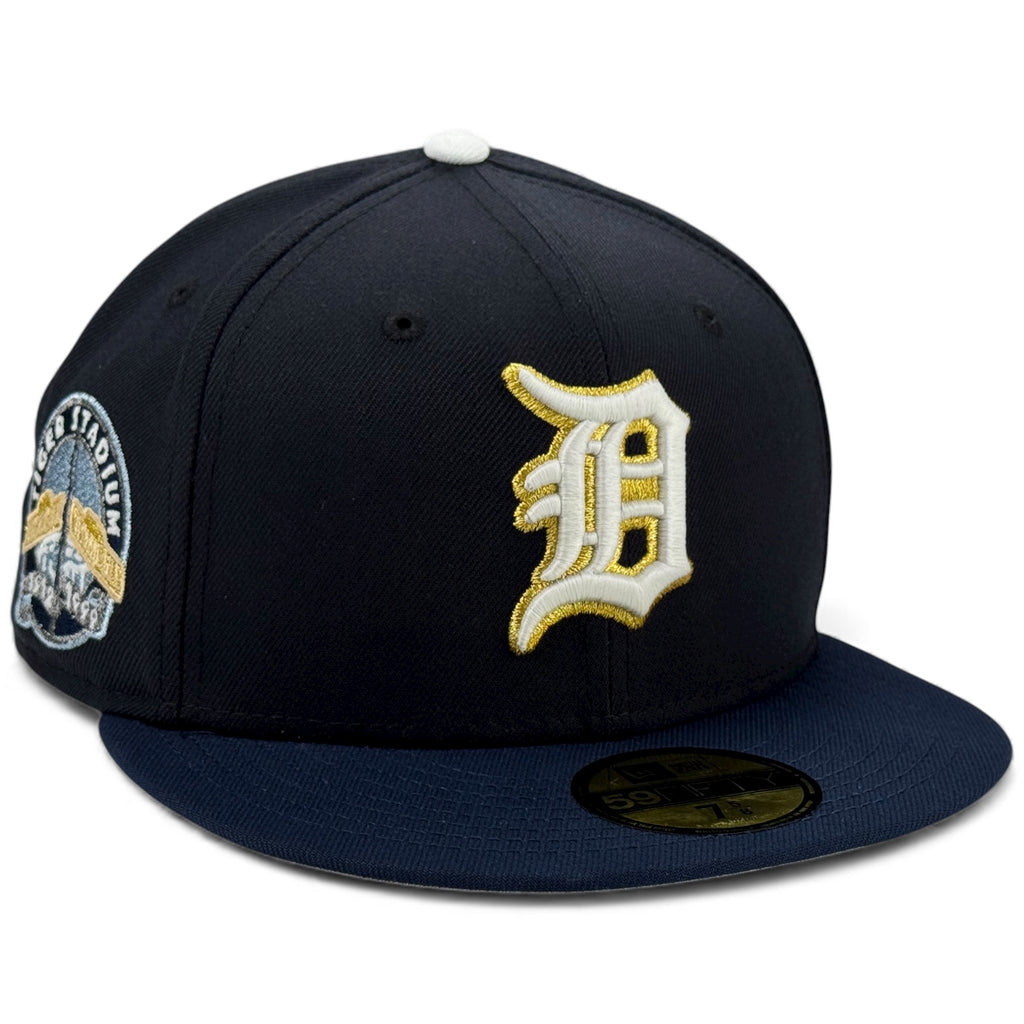 Detroit Tigers 🧊 DOUGHBOY 🧊 New Era 59Fifty Fitted Hat - Navy Sneaky 2T