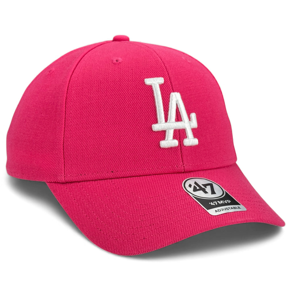 Los Angeles Dodgers 47 Brand MVP Cap - Magenta