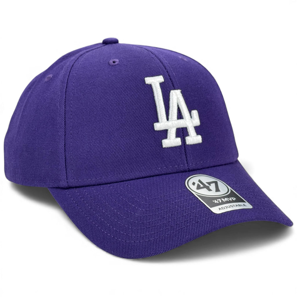 Los Angeles Dodgers 47 Brand MVP Cap - Purple