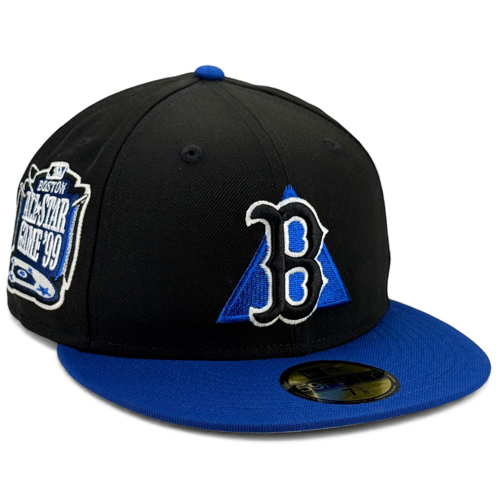 Boston Red Sox 🔼 BERMUDA BOSTON 🔼 New Era 59Fifty Fitted Hat - Black / Royal