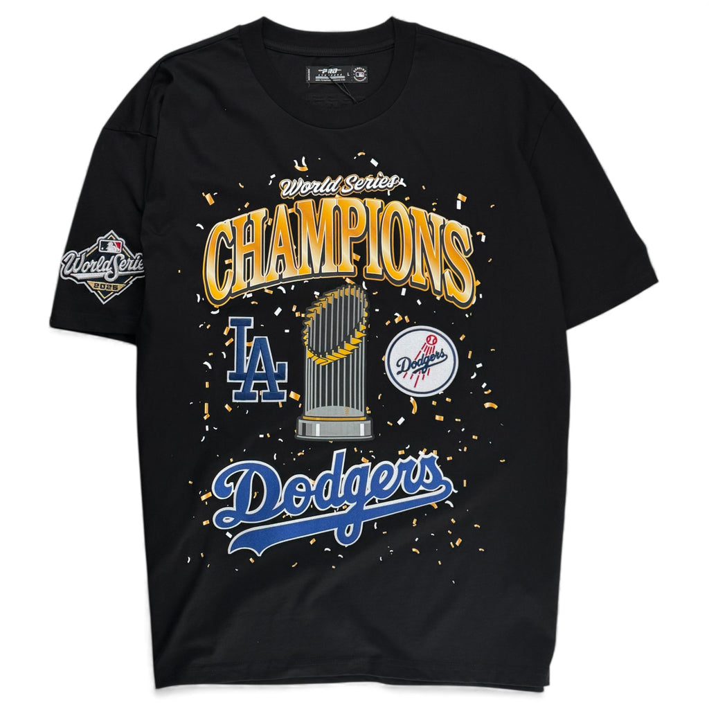 Los Angeles Dodgers World Series 2025 Champions Pro Standard Classic T-Shirt - Black