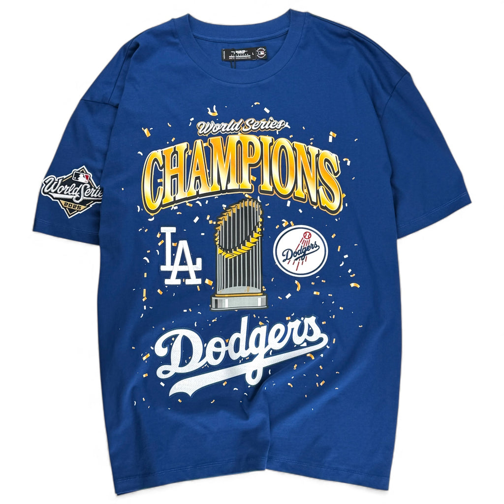 Los Angeles Dodgers World Series 2025 Champions Pro Standard Classic T-Shirt - Blue