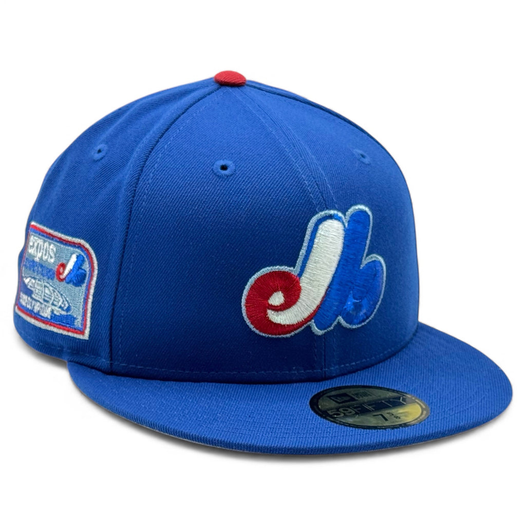 Montreal Expos ⚡🔵 MEGAMAN 🔵⚡ New Era 59Fifty Fitted Hat - Royal
