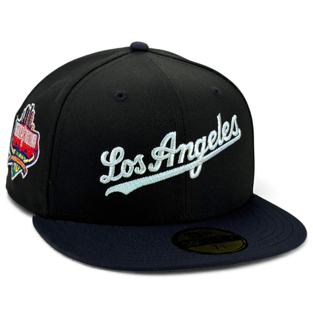 Los Angeles Dodgers 🛸 NOPE LA 🛸 New Era 59Fifty Fitted Hat - Black / Navy