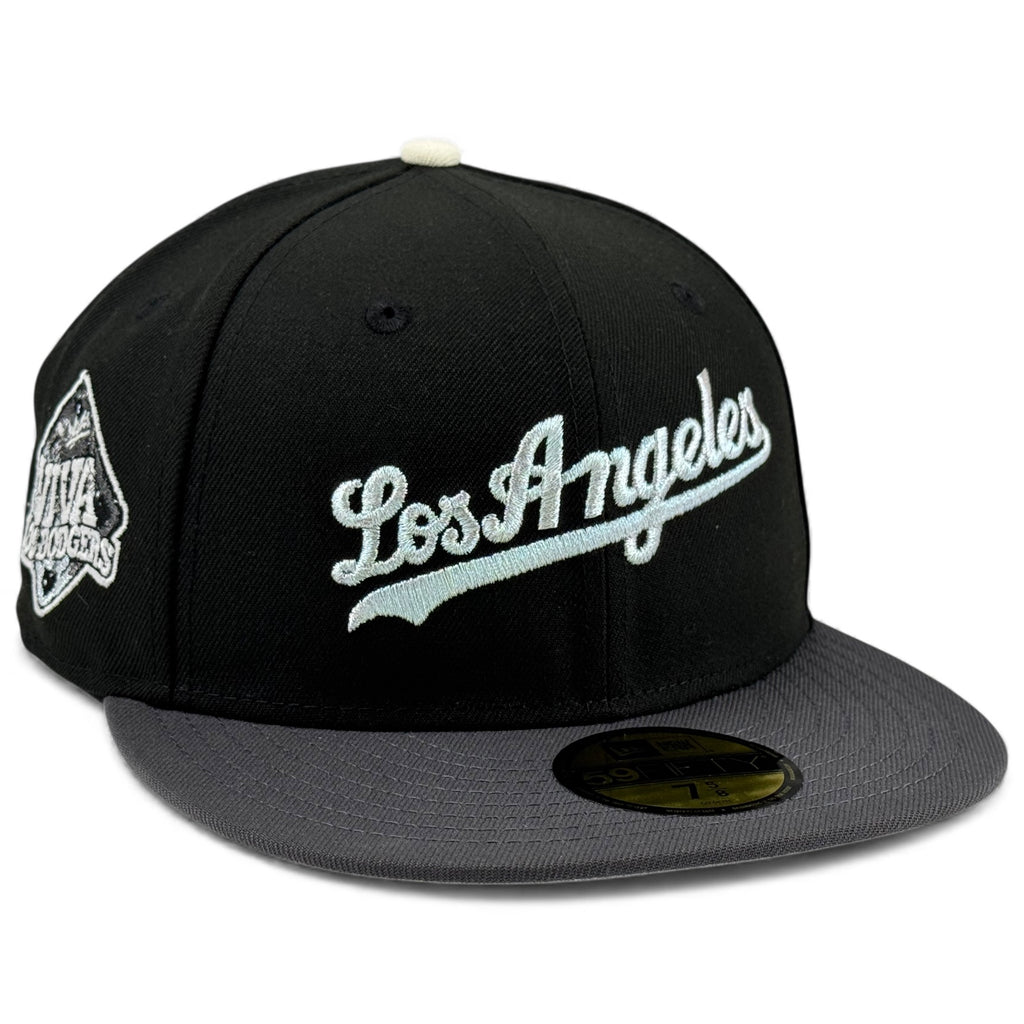 Los Angeles 🎼 Perlas Negras 🎼 New Era 59Fifty Fitted Hat - Black / Graphite