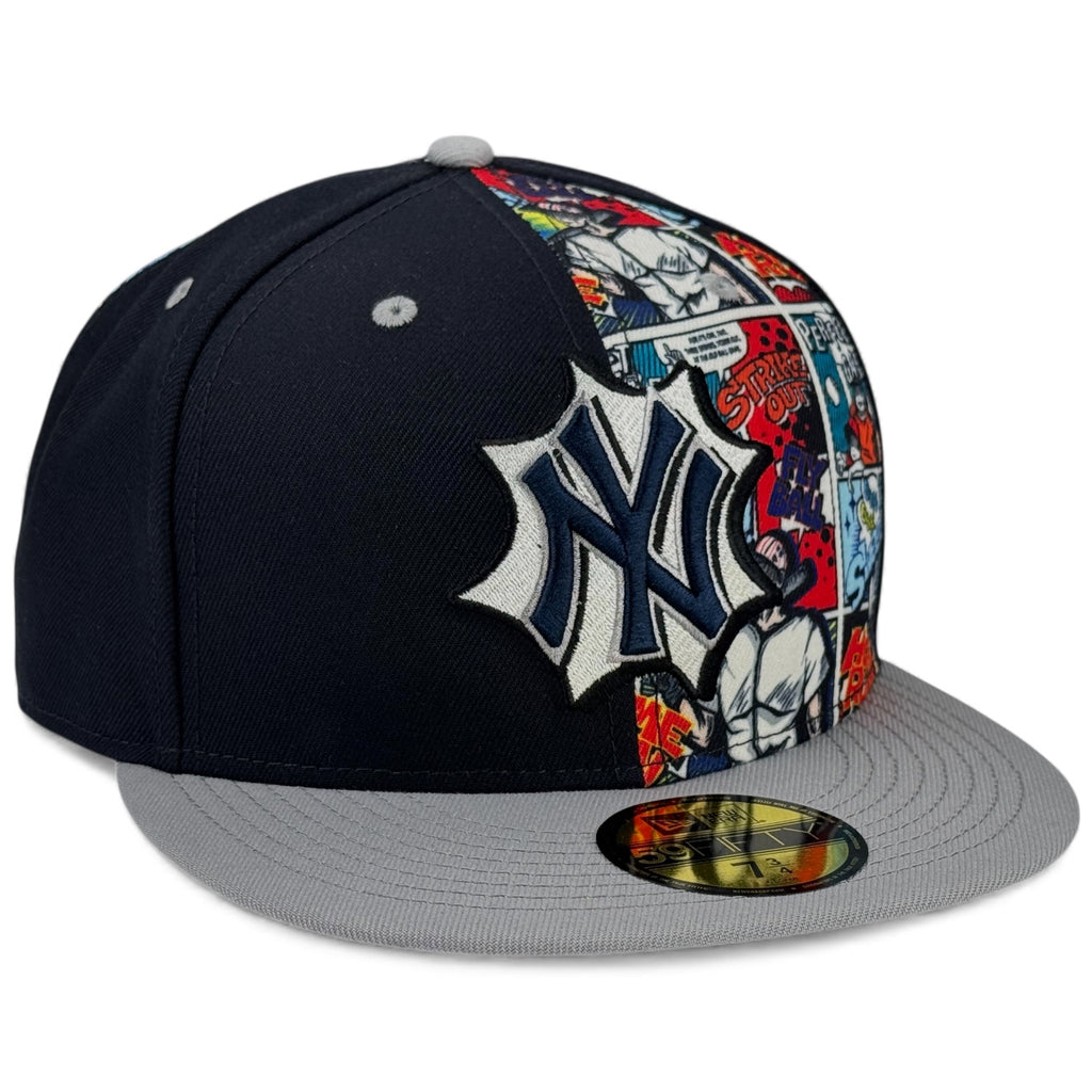 New York Yankees 2025 MLB Diamond Hero Edition New Era 59FIFTY Fitted Hat - Navy / Grey