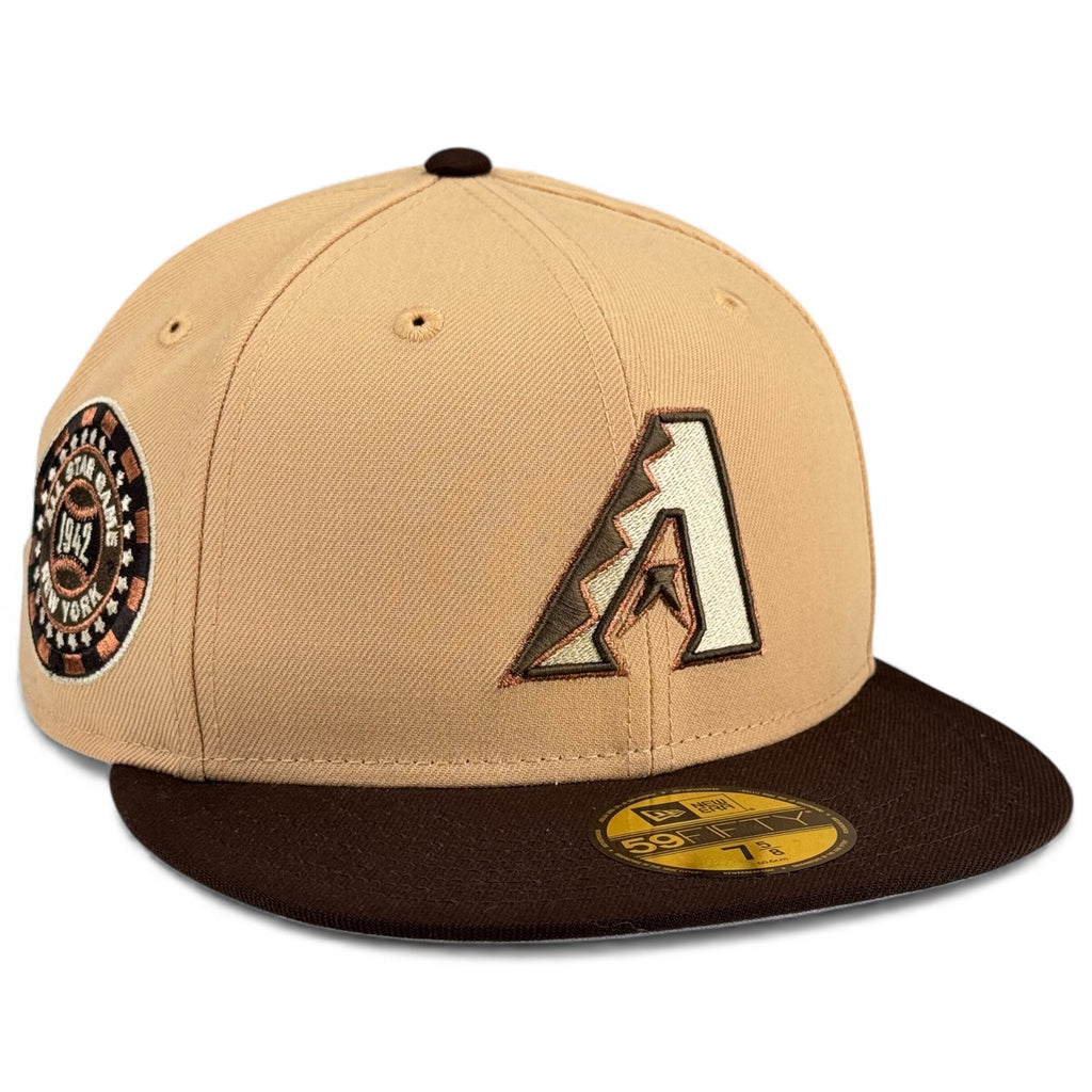 Arizona Diamondbacks ☀️ AZTECAS ☀️ New Era 59Fifty Fitted Hat - Candy Pecan / Walnut