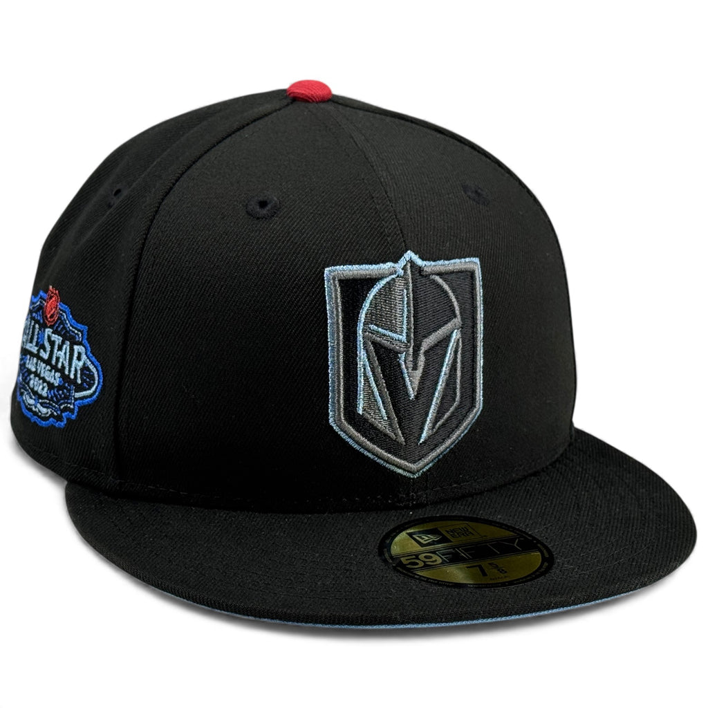 Las Vegas Golden Knights ⚔️🖤 IGRIS 🖤⚔️ New Era 59Fifty Fitted Hat - Black