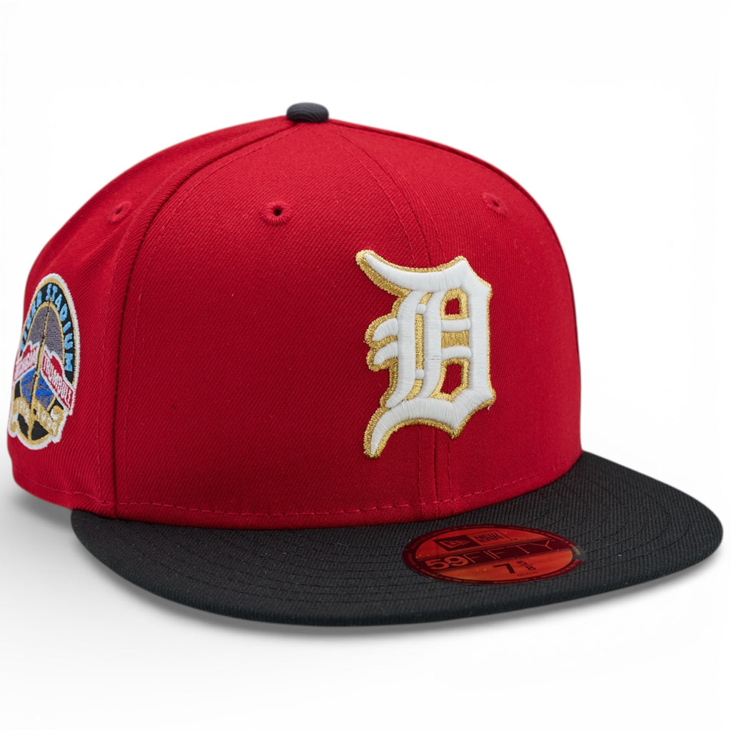 Detroit Tigers 🧪 Robotnik 🧪 New Era 59Fifty Fitted Hat - Red / Black