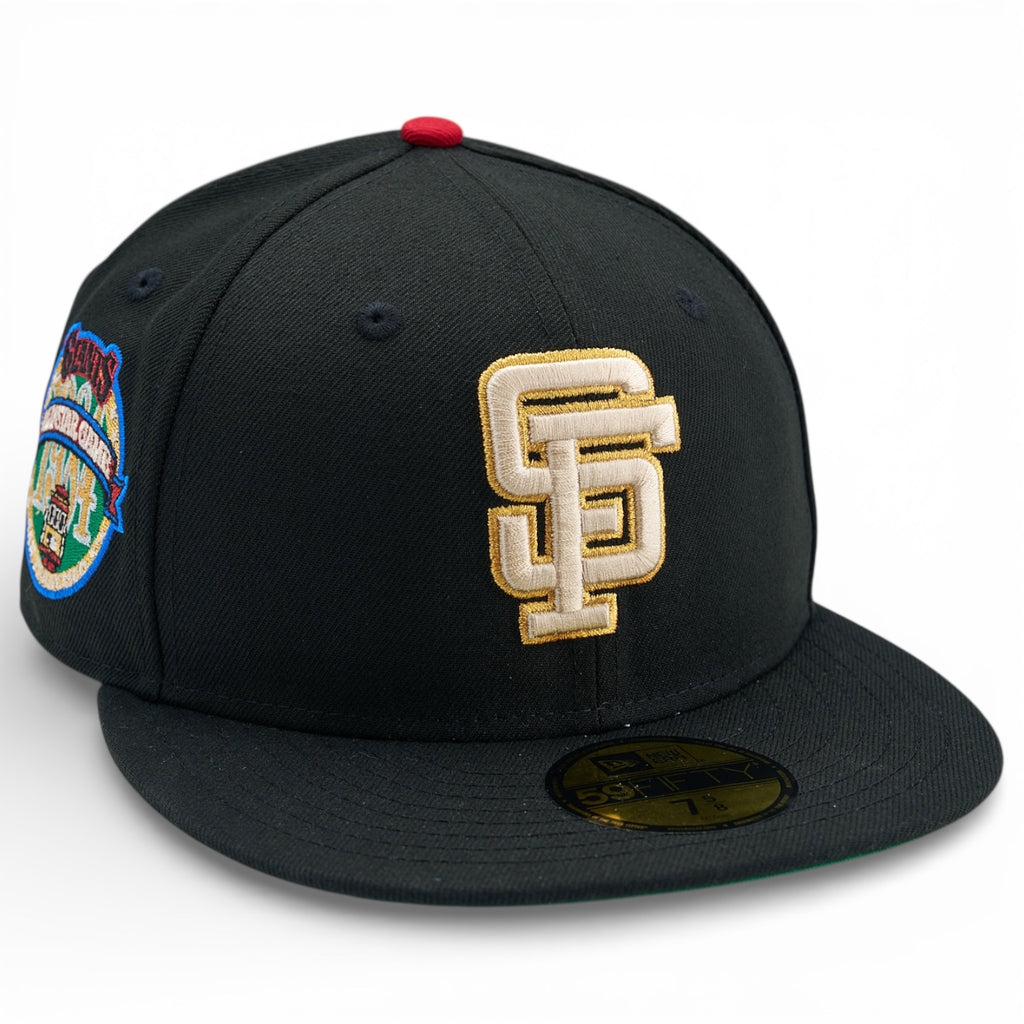 San Francisco Giants ⚾️ 🌺 GIANT WARRIOR 🌺⚾️ PROLOHA POP UP New Era 59Fifty Fitted Hat - Black