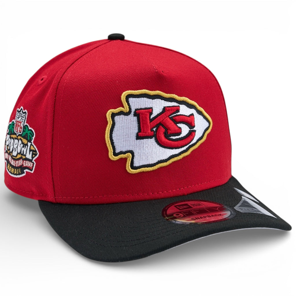 Kansas City Chiefs HAWAII New Era 9Fifty A-Frame Snapback Hat - Red / Black