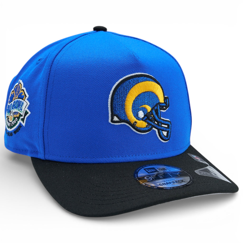 Los Angeles Rams HAWAII New Era 9Fifty A-Frame Snapback Hat - Light Royal / Black