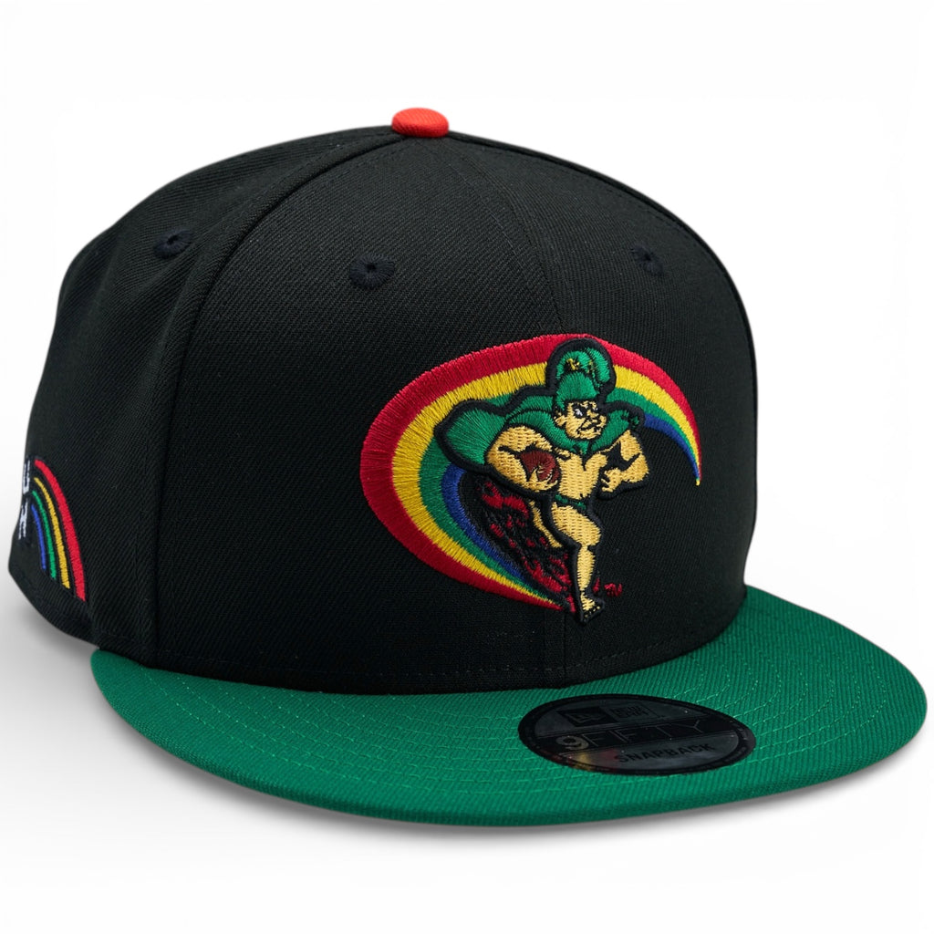 University of Hawaii HAWAII New Era 9Fifty Snapback Hat - Black / Green