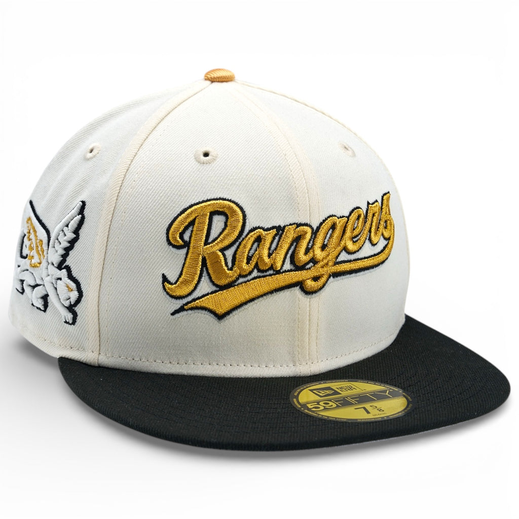 Texas Rangers  ⚡️ TIGERZORD ⚡️ New Era 59Fifty Fitted Hat - White