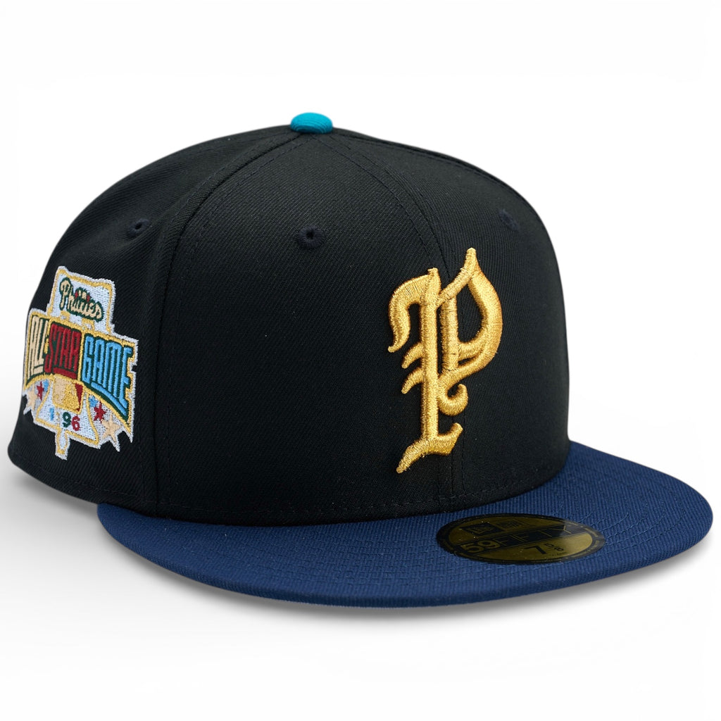 Philadelphia Phillies 🗡️🐆 MINK JAG PEDRO 🐆🗡️ New Era 59Fifty Fitted Hat - Black / Navy