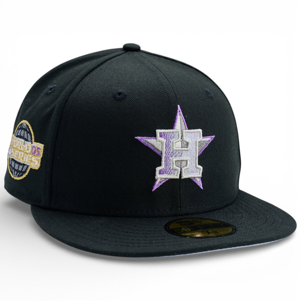 Houston Astros 🏔️ HOCUS POCUS 🏔️ New Era 59Fifty Fitted Hat - Black