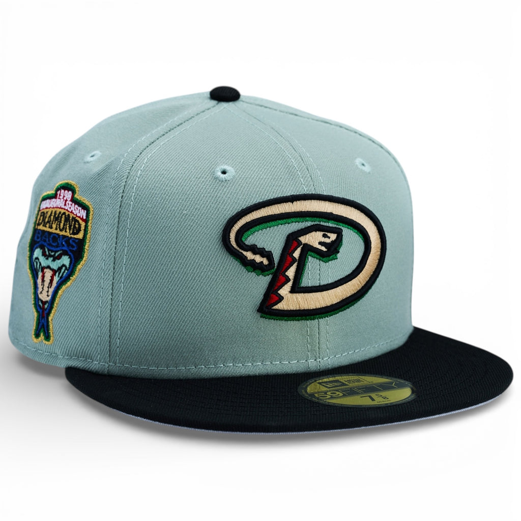 Arizona Diamondbacks 🦂 SICARIO 🦂 "CINEMA & CHILL 2.0" New Era 59Fifty Fitted Hat - Everest Green / Black