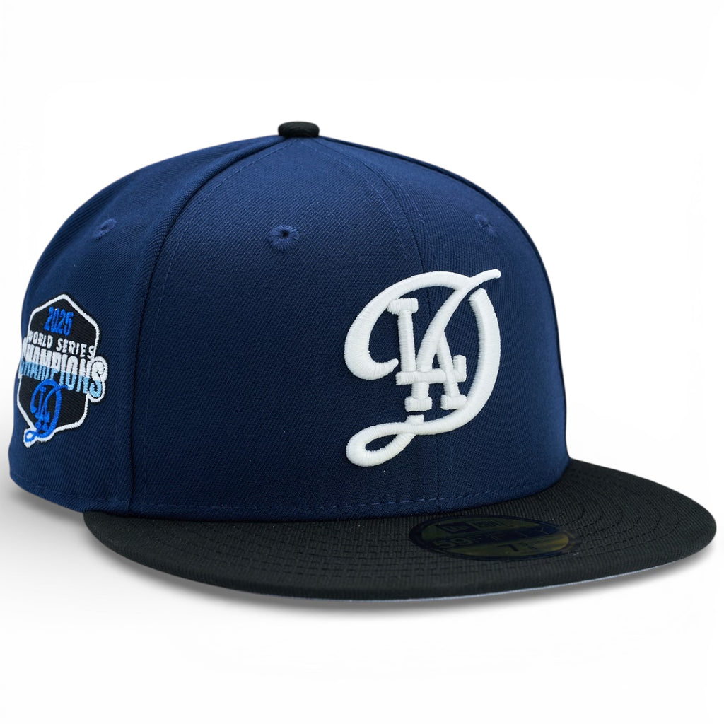 Los Angeles Dodgers 🍾 BACK 2 BACK PACK 🍾 (City Connect) New Era 59Fifty Fitted - Navy / Black