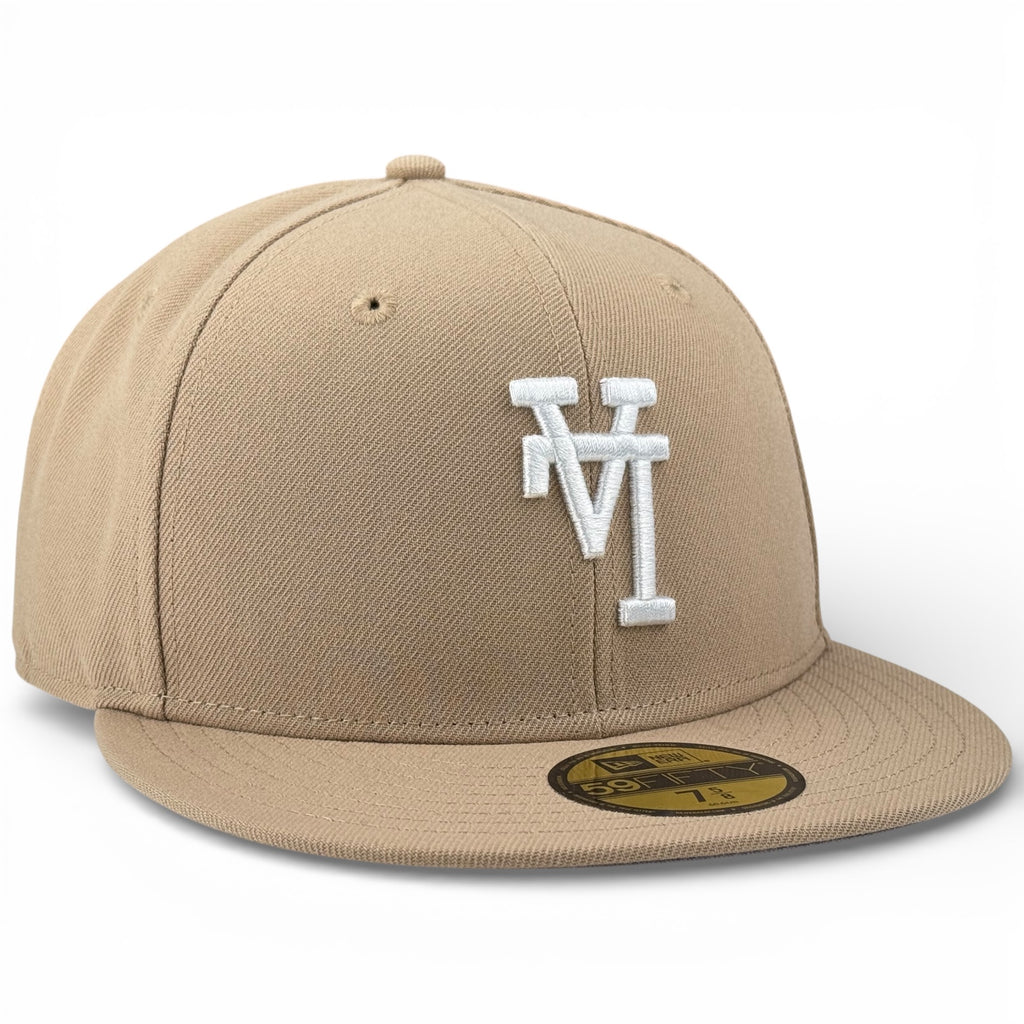 Los Angeles Dodgers "Upside Down LA" New Era 59Fifty Fitted Hat - Khaki