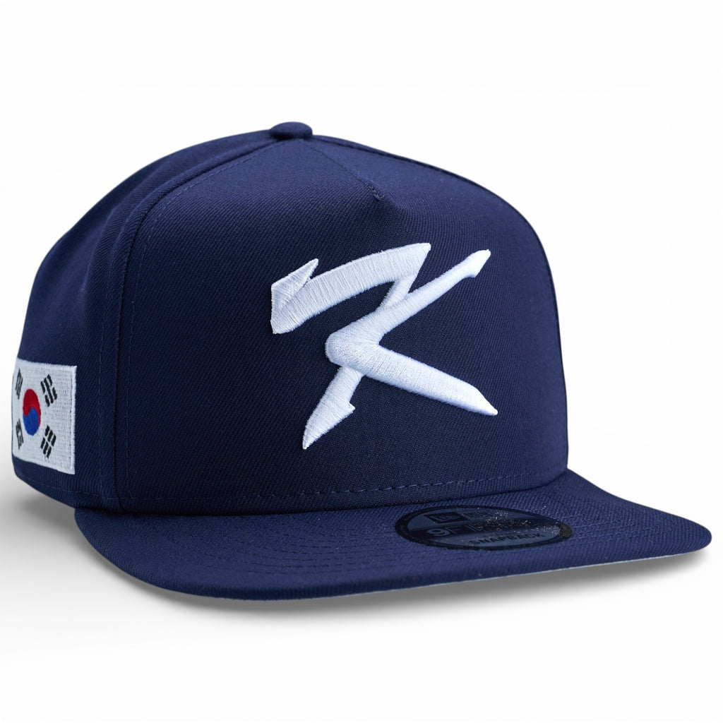 Korea 2026 WBC On Field New Era 9Fifty A-Frame Snapback Hat - Navy