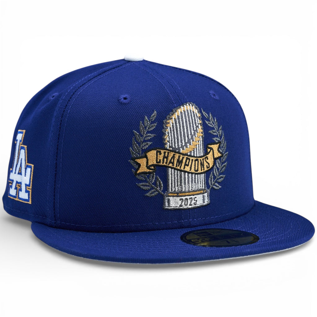 Los Angeles Dodgers 🎉 THE PARADE 🎉 New Era 59Fifty Fitted Hat - Dark Royal