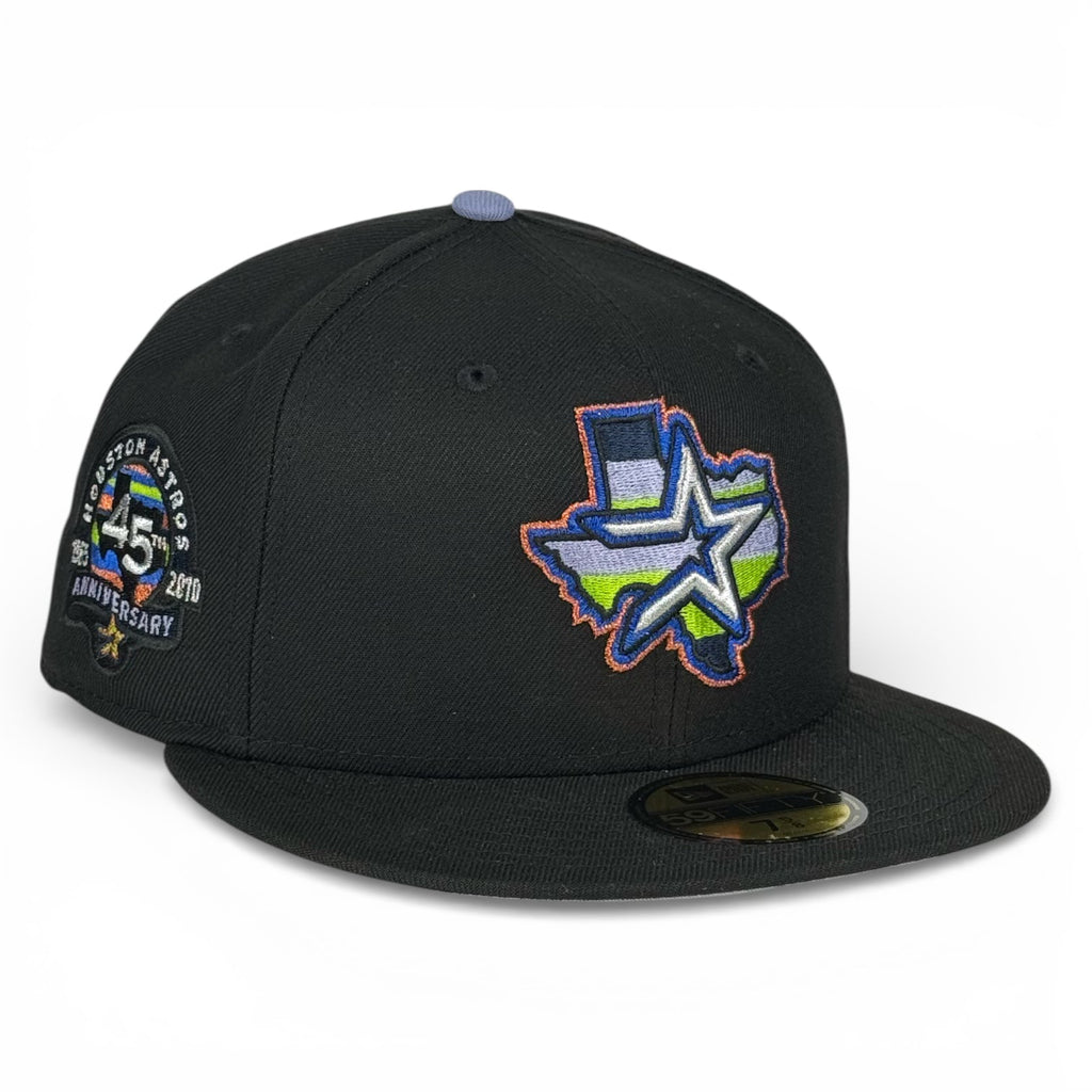 Houston Astros ⛰️ THRILL HER PACK ⛰️ New Era 59Fifty Fitted Hat - Black