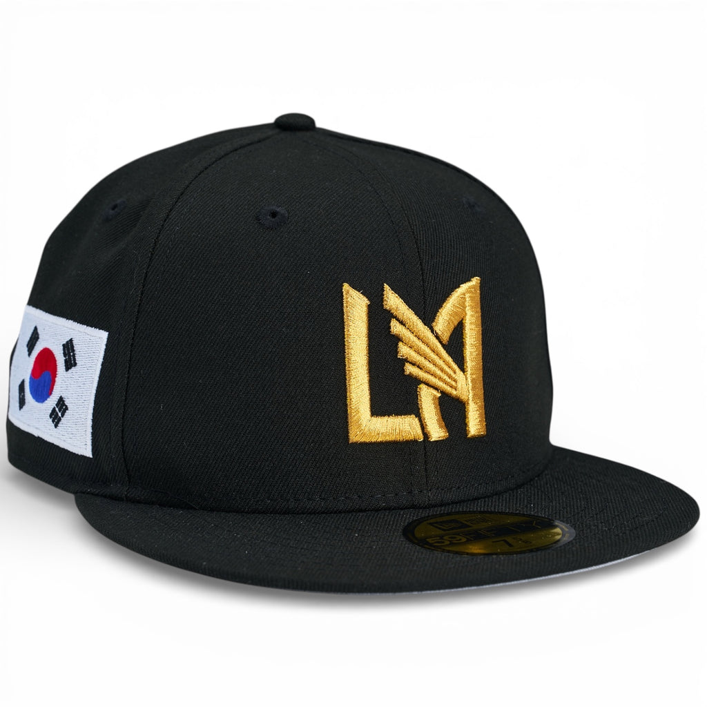 LAFC 🇰🇷 SONNY 🇰🇷 New Era 59Fifty Fitted Hat - Black
