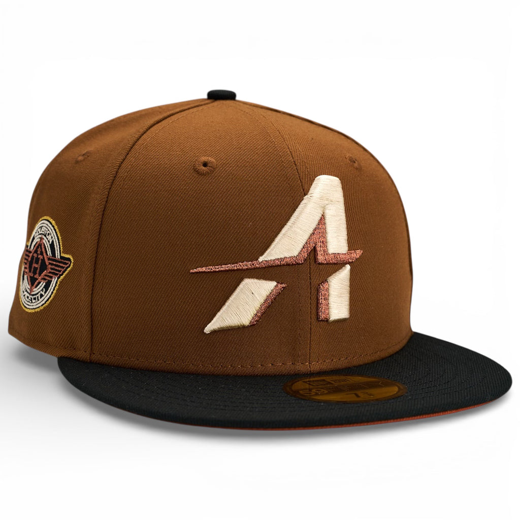 Houston Astros 🤘 THE LOST CALF 🤘 New Era 59Fifty Fitted Hat - Toasted Peanut / Black