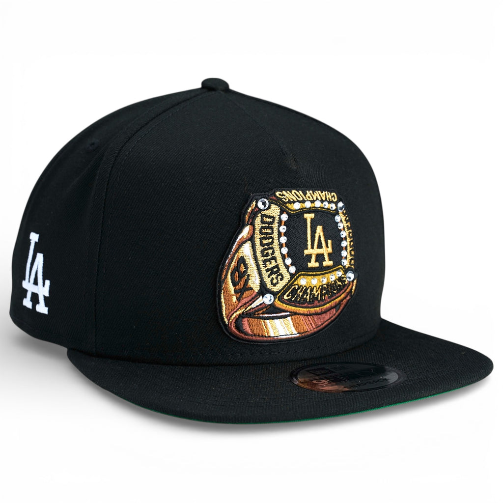 Los Angeles Dodgers “Team Ring Collection” New Era 9Fifty A-Frame Snapback - Black